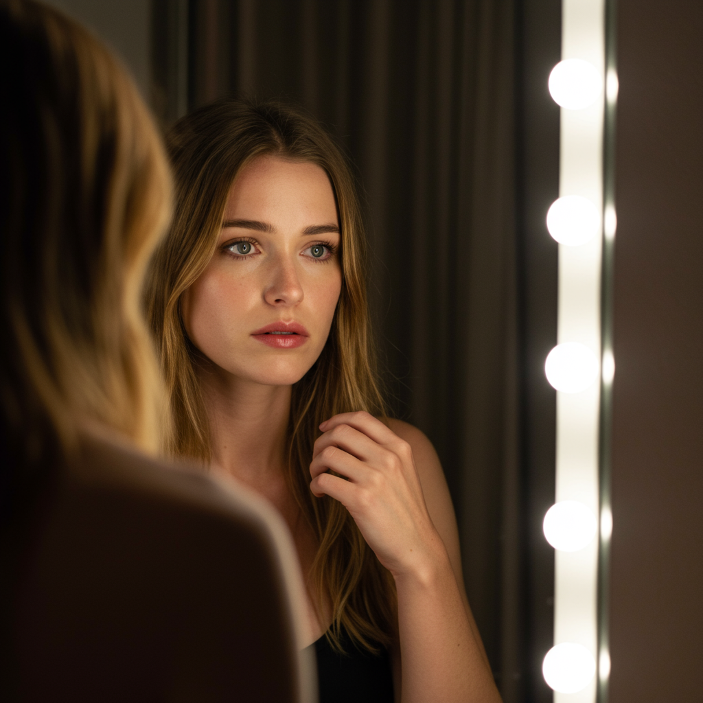 The Weight of Perfection - Dressing Room Mirror