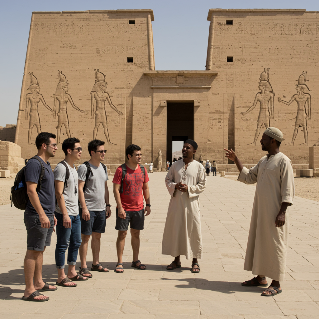Edfu's Enigmatic Guide