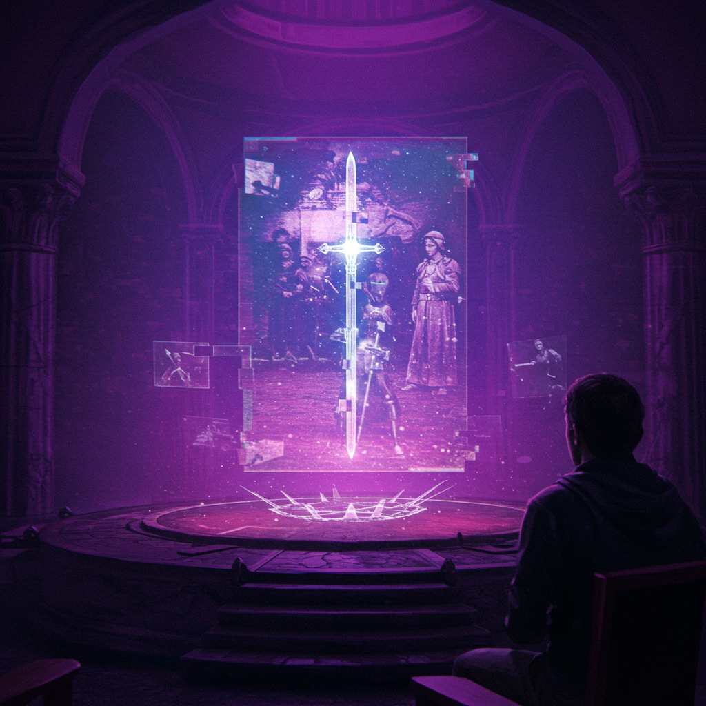 Whispers of the Ancients: Holographic Visions