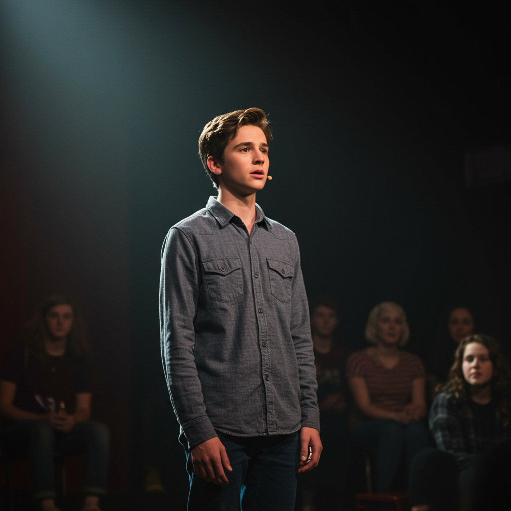 The School Play: Ethan on Stage