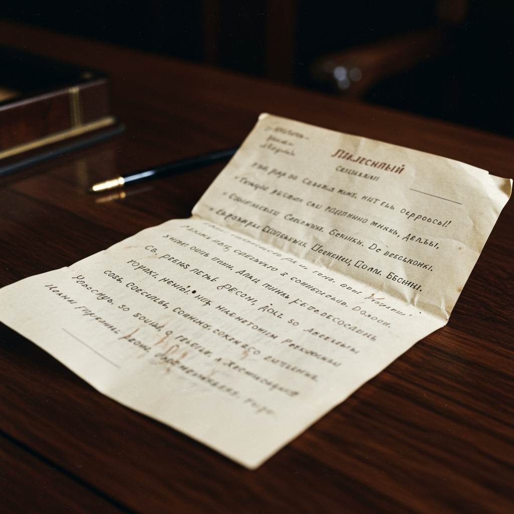 The Unsent Letter