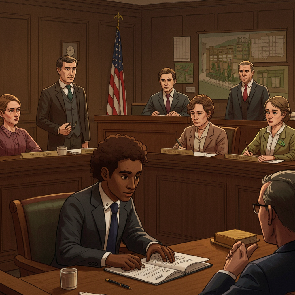 Whispers of Progress: The Town Council Meeting