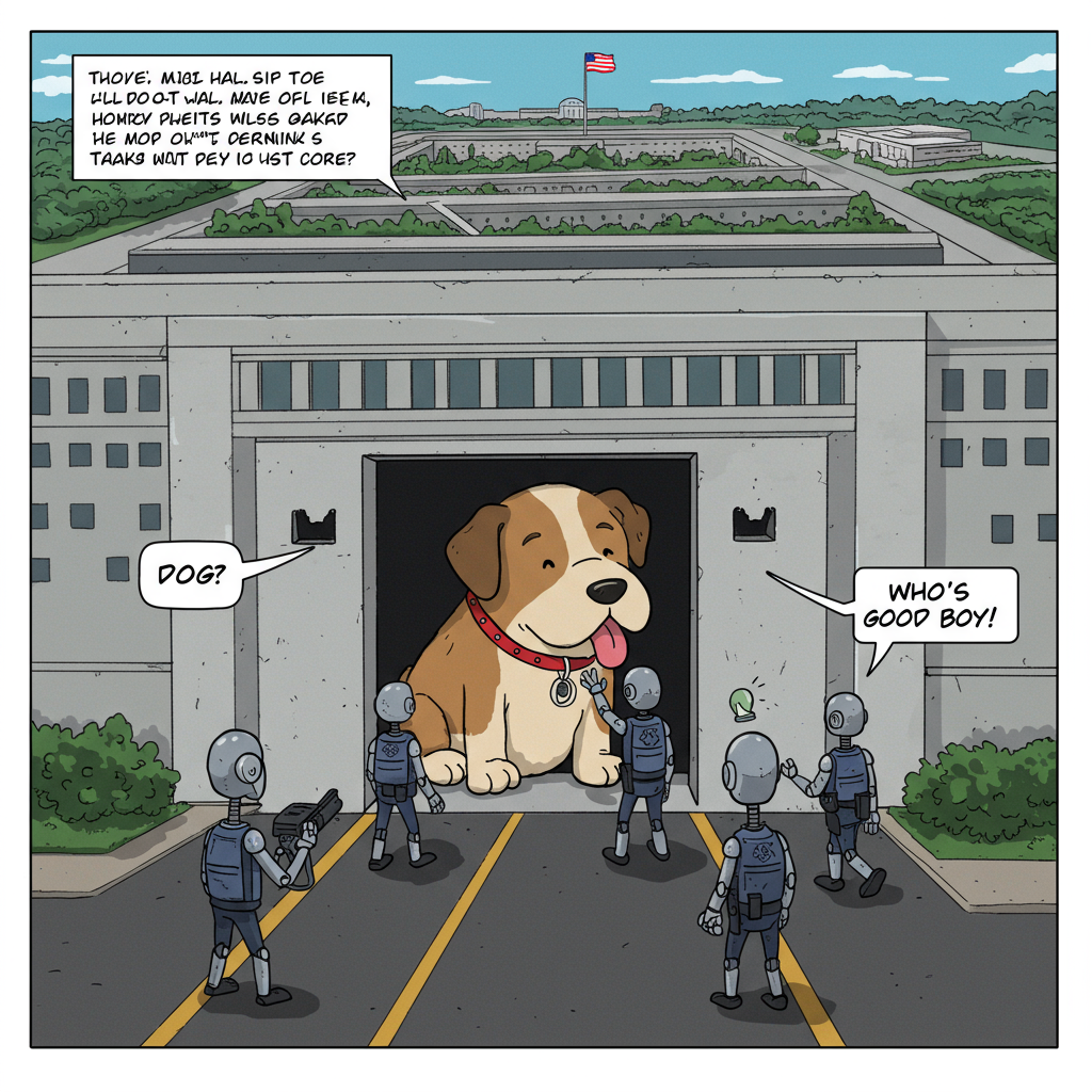 The Case of the Compliant Canine Algorithm